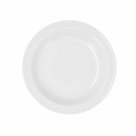 Diep bord Bidasoa Glacial Keramisch Wit (23 cm) (Pack 6x) 3