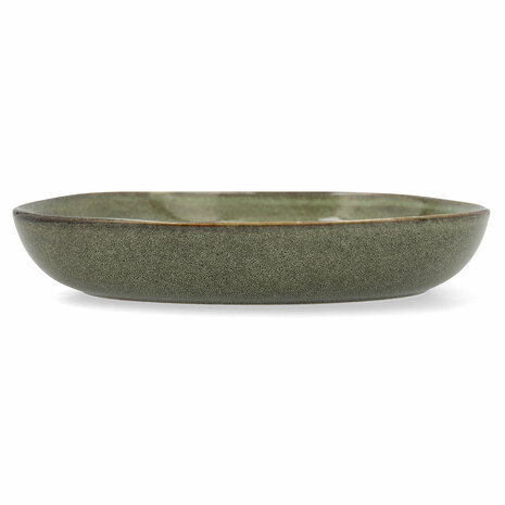 Diep bord Bidasoa Ikonic Keramisch Groen (20,5 x 19,5 cm) (Pack 6x) 4