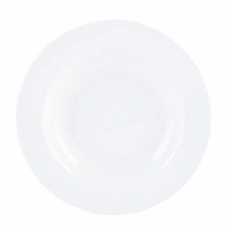Diep bord Quid Basic Wit Keramisch Ø 21,5 cm (12 Stuks) 2