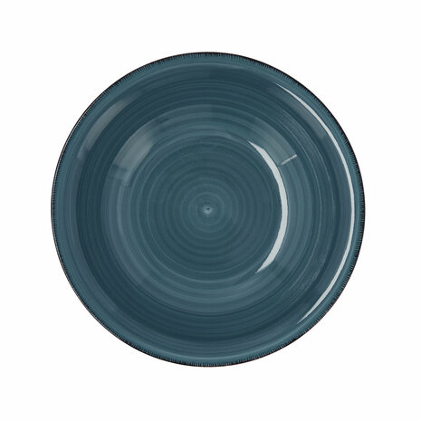 Diep bord Quid Vita Keramisch Blauw (ø 21,5 cm) (12 Stuks) 2