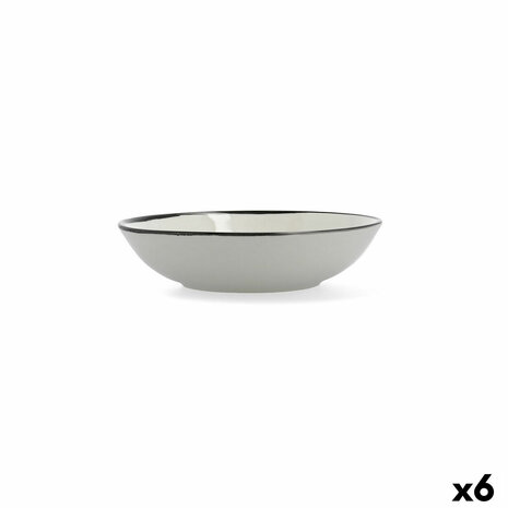 Diep bord Ariane Vital Filo Keramisch Wit Ø 21 cm (6 Stuks) 1