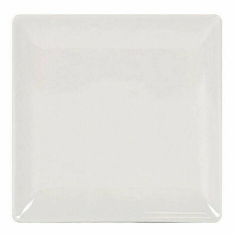 Dinerbord La Mediterránea Elite Keramiek Ivoor 21 x 21 x 2 cm (6 Stuks) (21 cm) 2
