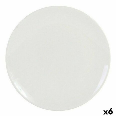 Dinerbord La Mediterránea GR39659 Keramiek Ivoor (6 Stuks) (26 cm) 1