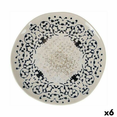 Dinerbord La Mediterránea Jerica Ø 26 x 2,5 cm (6 Stuks) 1