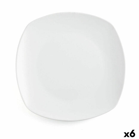 Dinerbord Quid Novo Vinci Wit Keramisch Ø 26,6 cm 26,6 cm (6 Stuks) (Pack 6x) 2
