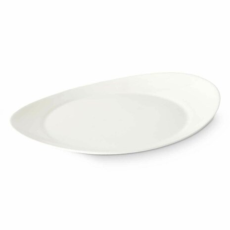 Dinerbord Wit Glas 30,5 x 3 x 26 cm (18 Stuks) 2