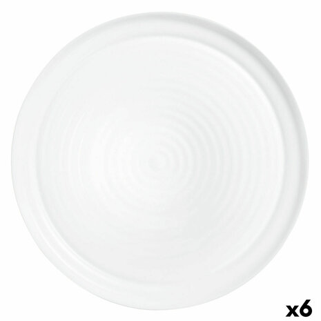 Pizzabord Arcoroc Evolutions Wit Glas Ø 32 cm (6 Stuks) 1