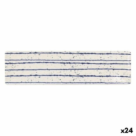 Serveerschaal La Mediterránea Arago Rechthoekig 30 x 8 x 2 cm (24 Stuks) 1