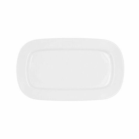 Serveerschaal Bidasoa Glacial Wit Keramisch 31 x 18 cm (6 Stuks) (Pack 6x) 3