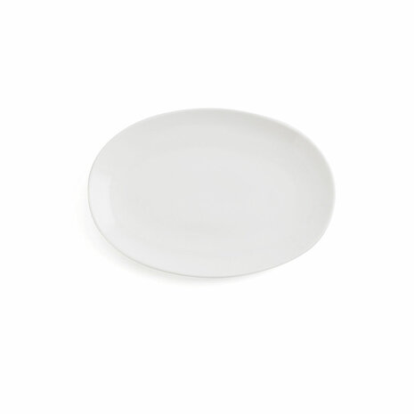Serveerschaal Ariane Vital Coupe Ovalen Wit Keramisch Ø 21 cm (12 Stuks) 2