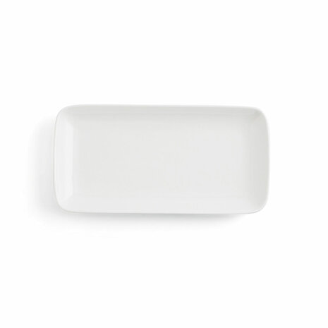 Serveerschaal Ariane Vital Coupe Rechthoekig Keramisch Wit (28 x 14 cm) (6 Stuks) 2