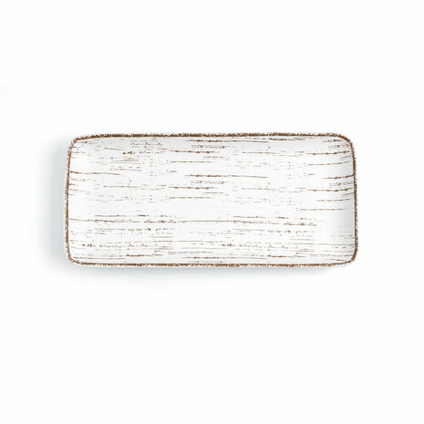 Serveerschaal Ariane Tornado Keramisch Tweekleurig (36 x 16,5 cm) (6 Stuks) 2