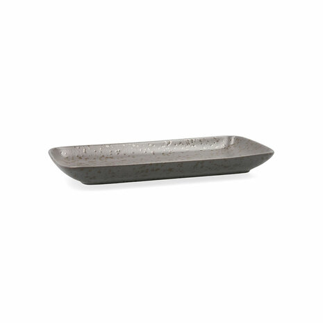 Serveerschaal Ariane Oxide Keramisch Grijs (28 x 14 cm) (6 Stuks) 2