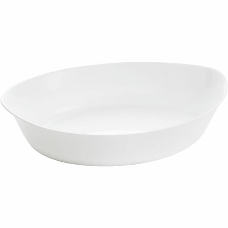 Serveerschaal Luminarc Smart Cuisine Ovalen 32 x 20 cm Wit Glas (6 Stuks) 2