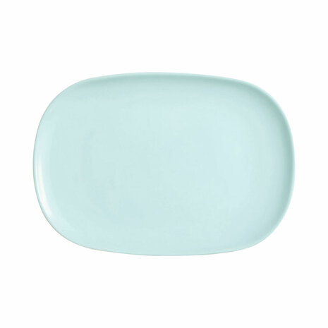 Serveerschaal Luminarc Sweet Line Turkoois Glas 35 x 24 cm (6 Stuks) 2