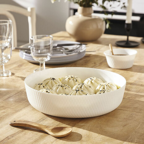 Serveerschaal Luminarc Smart Cuisine Wit Glas Ø 26 cm (5 Stuks) 3