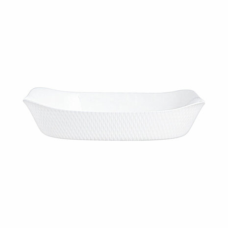Serveerschaal Luminarc Smart Cuisine Wit Glas 34 x 25 cm (6 Stuks) 5
