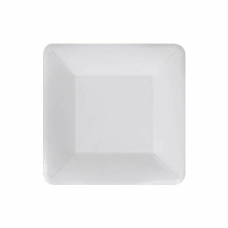 Bordenset Algon Wegwerp Wit Karton 18 cm (36 Stuks) 2