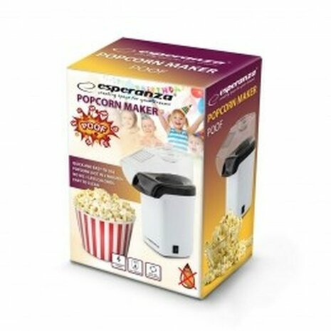 Popcorn maker Esperanza EKP005W Zwart 2