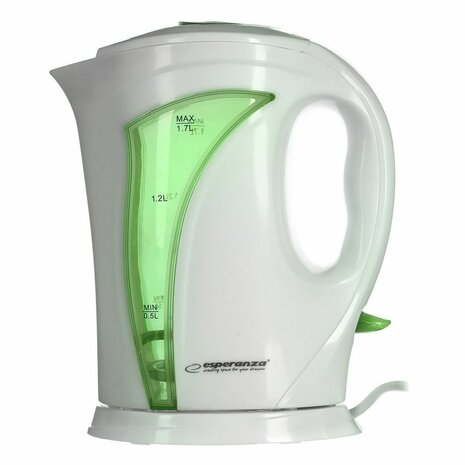 Waterkoker Esperanza EKK018G  Wit Groen Multicolour Plastic 2200 W 1,7 L 4