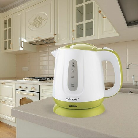 Waterkoker Feel Maestro MR013  Wit Groen Plastic 1100 W 1