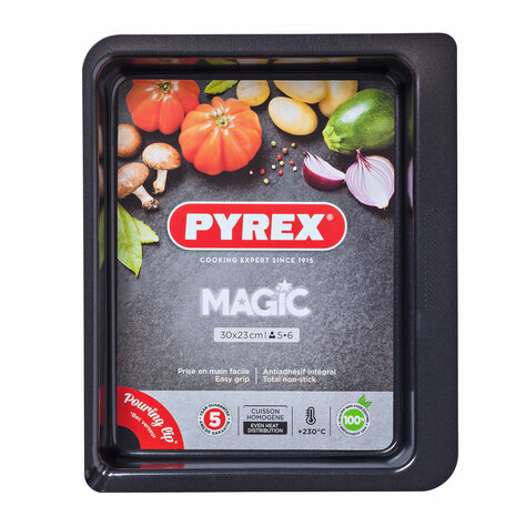 Ovenschaal Pyrex Magic Rechthoekig Metaal 30 x 23 cm 6 Stuks 2