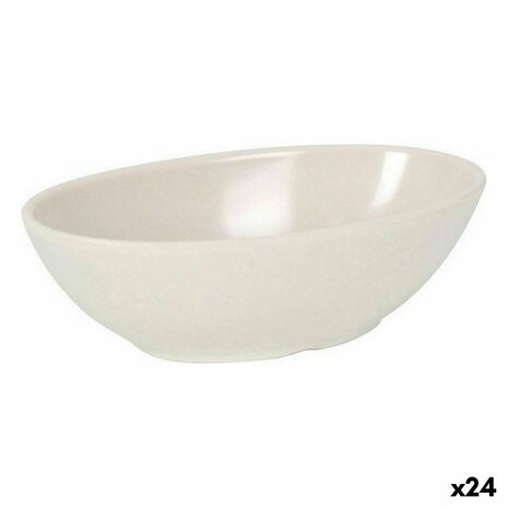 Aperitiefschaaltje La Mediterránea Melamine Wit Helderheid (24 Stuks) 1