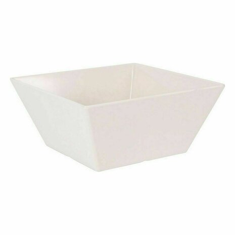 Aperitiefschaaltje La Mediterránea Melamine Wit Helderheid 18 x 18 x 8 cm (24 Stuks) 2