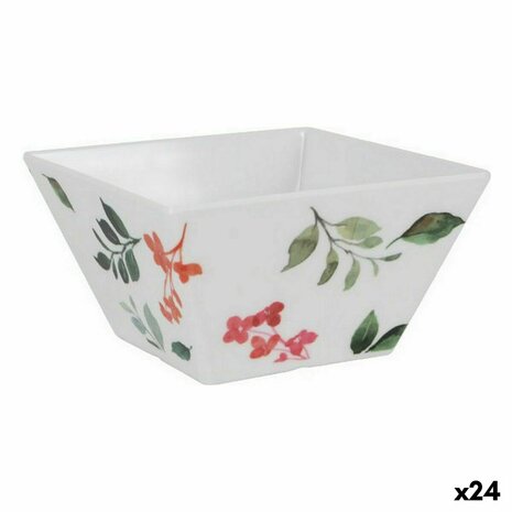 Aperitiefschaaltje La Mediterránea Petunia Melamine Helderheid 13 x 13 x 7 cm (24 Stuks) 1