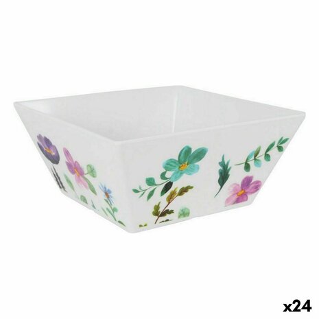 Aperitiefschaaltje La Mediterránea Sakura Melamine Helderheid 18 x 18 x 8 cm (24 Stuks) 1