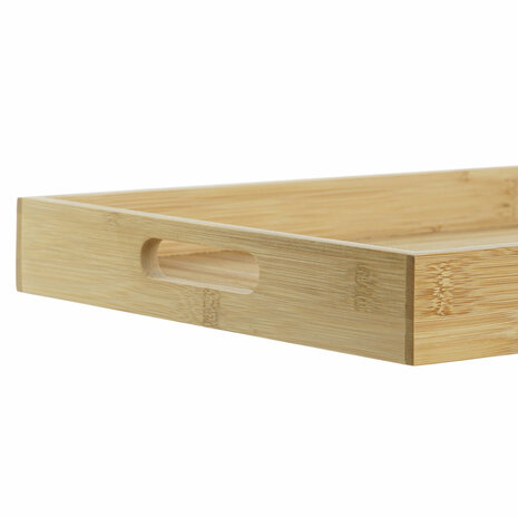 Dienblad DKD Home Decor Natuurlijk Bamboe 43 x 27 x 4,5 cm 2