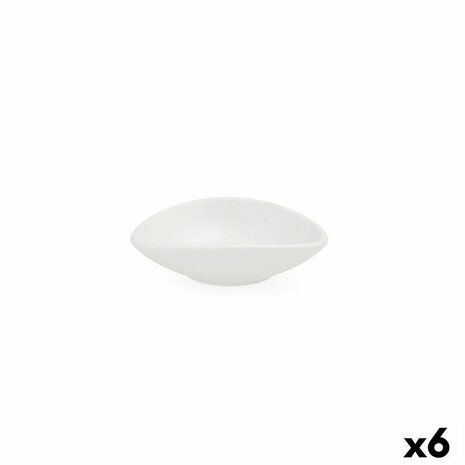 Kom Quid Select Wit Plastic 13 x 11 x 3,5 cm (6 Stuks) 1