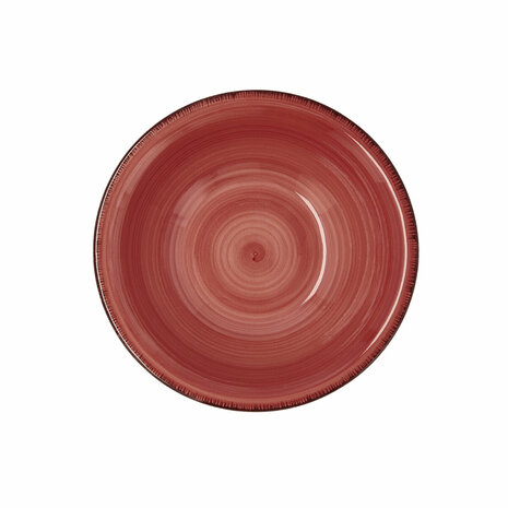 Kom Quid Vita Keramisch Rood (18 cm) (Pack 6x) 1