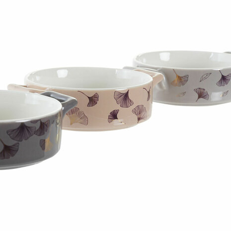 Kom DKD Home Decor 16,8 x 12,5 x 4,3 cm Gouden Metaal Modern 2
