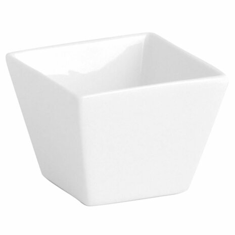 Snackdienblad Quid Chef Wit Keramisch (12 Stuks) (Pack 12x) 1