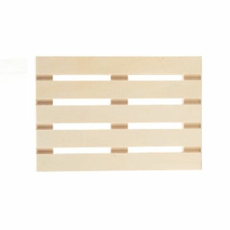 Snackdienblad Bruin Hout 40 x 2 x 60 cm (12 Stuks) 3