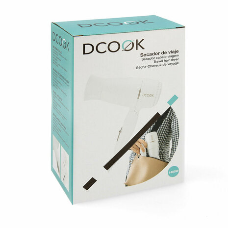 Föhn Dcook Gallery Roze 1400 W Voor op reis 3