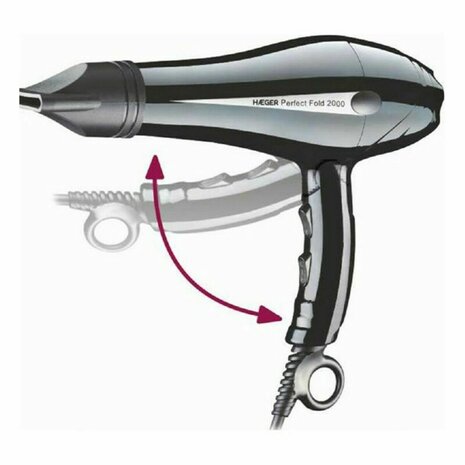 Föhn Haeger HD-200.012A 2000W Zwart 2000 W 4