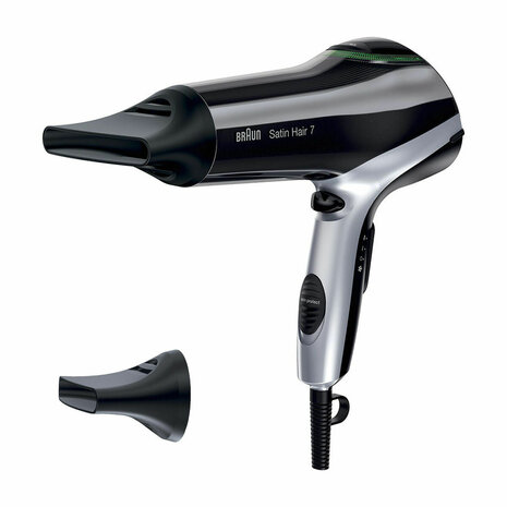 Föhn Braun HD710 Zwart Zilverkleurig 2200 W Ionisch 1