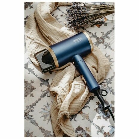 Föhn NO NAME CR 2268 Blauw Zwart Goud 1800 W 5