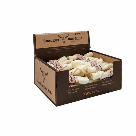 Hondensnoepjes Twin Stick Gloria Snackys Rawhide 1,8 x 12,5 cm 45 Stuks 2