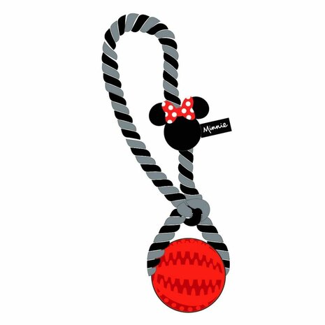 Hondenspeelgoed Minnie Mouse Rood 10 x 30 x 7 cm 2