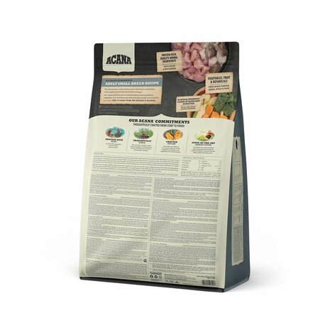 Voer Acana Adult Small Breed Volwassen Kip Pauw 2 Kg 2