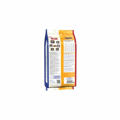 Voer BOSCH Mini Adult Volwassen Lam 1 kg 2