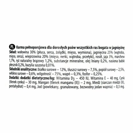 Natvoer Dolina Noteci Premium Lam 400 g 1