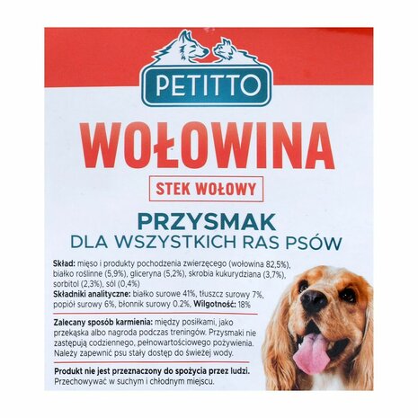 Voer Petitto Kalfsvlees Rundvlees 500 g 4