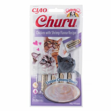 Kattensnoepjes Inaba EU108 Kip 4 x 14 g 1