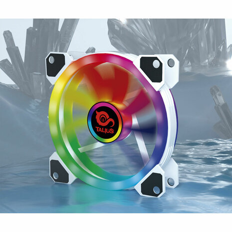 Case fan Talius Iris/Cronos Spectrum Ø 12 cm (1 Stuks) 3