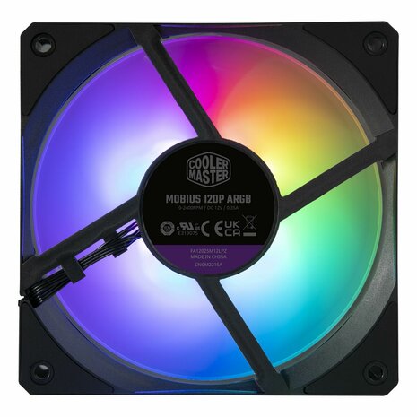 CPU-ventilator Cooler Master Mobius 120P 5