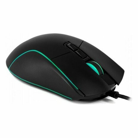 Gaming muis met led CoolBox DeepDarth RGB 6400 dpi 30 ips Zwart 4